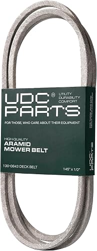 UDC Parts 130-0843 Toro TimeCutter 54 Inch Deck Belt Replacement, 145"x1/2"