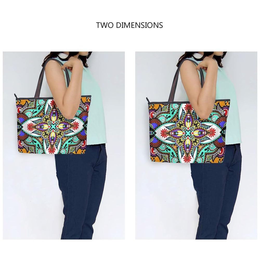 Amazon.com: BiCca Floral Paisley Graphics Fashion Shoulder