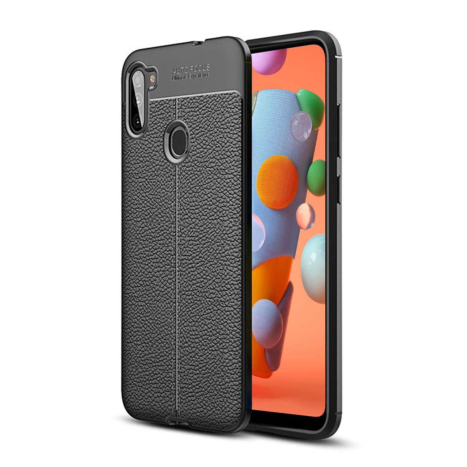 Muzz For Galaxy A11 /Galaxy M11 Case Rubber Stylish Back Cover phone Smooth Feel Back cover Rubber Case for Samsung Galaxy A11 / Galaxy M11