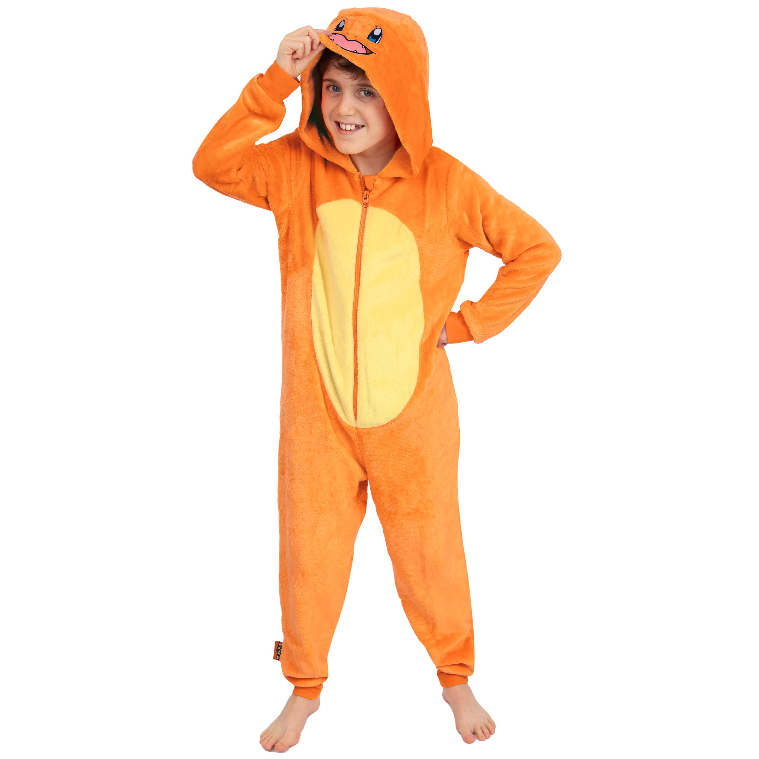 Pokemon Pijama Niño, Mono De Charmander, Pijama De Charmander Niño, Mono De Invierno De Polar para Niños