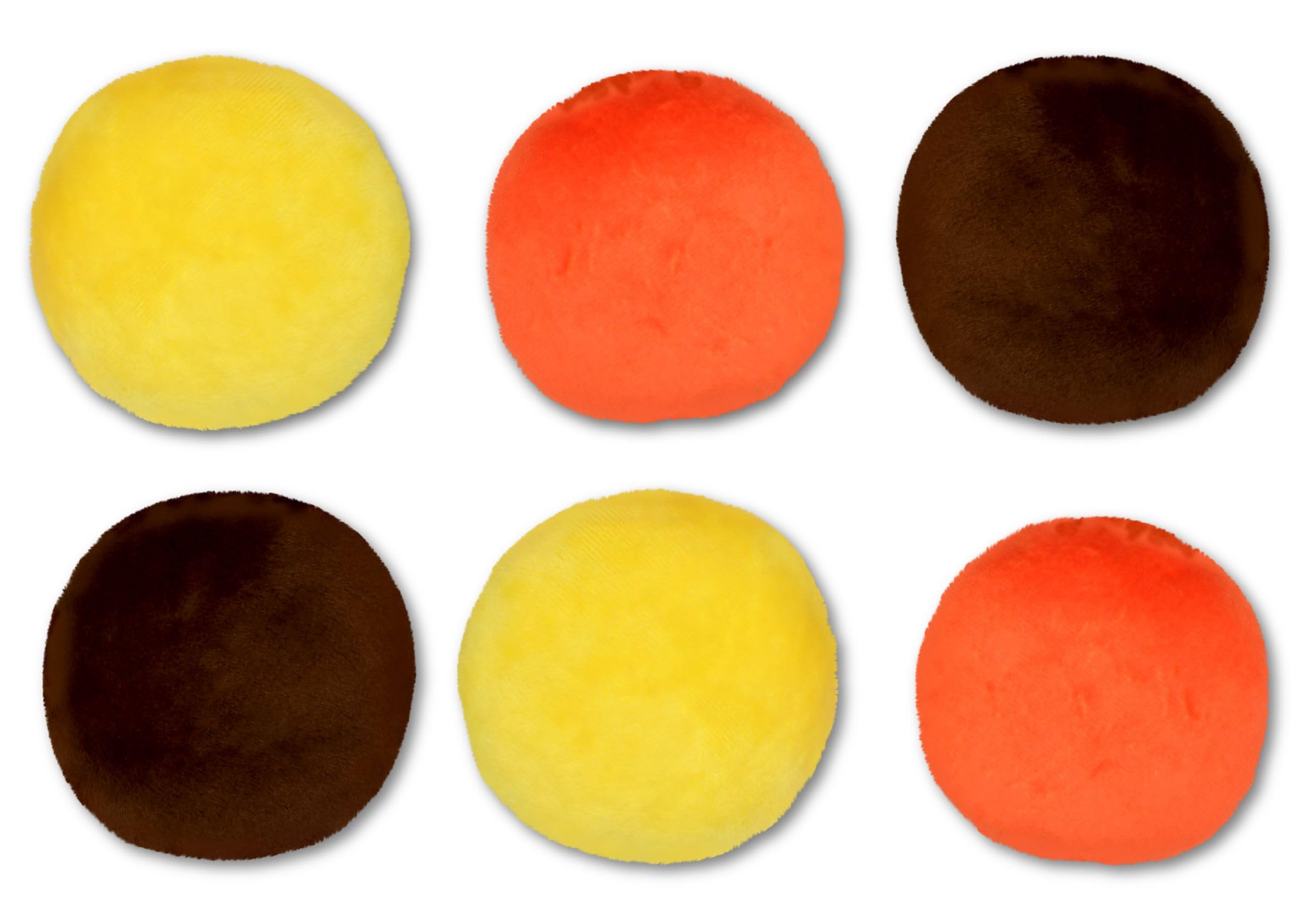 iscream Reese's Pieces - Juego de almohadas de 19 x 11 pulgadas con piezas de Reese