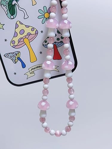 Miniatura 81 de Drawwind Correa universal con cuentas para teléfono, correa universal para teléfono celular, bonita pulsera de muñeca, cadena de cuentas, accesorios