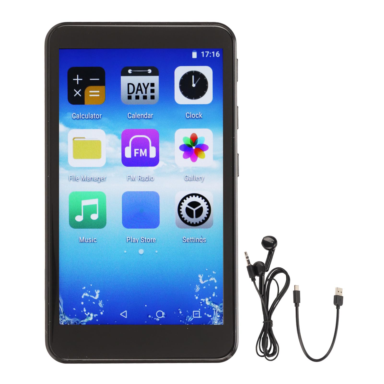 Bluetooth 5 0 Mp4 Player IPS Touch Screen WiFi Mp4 Player Quad Core Ai Intelligent HD Noise Reduction
