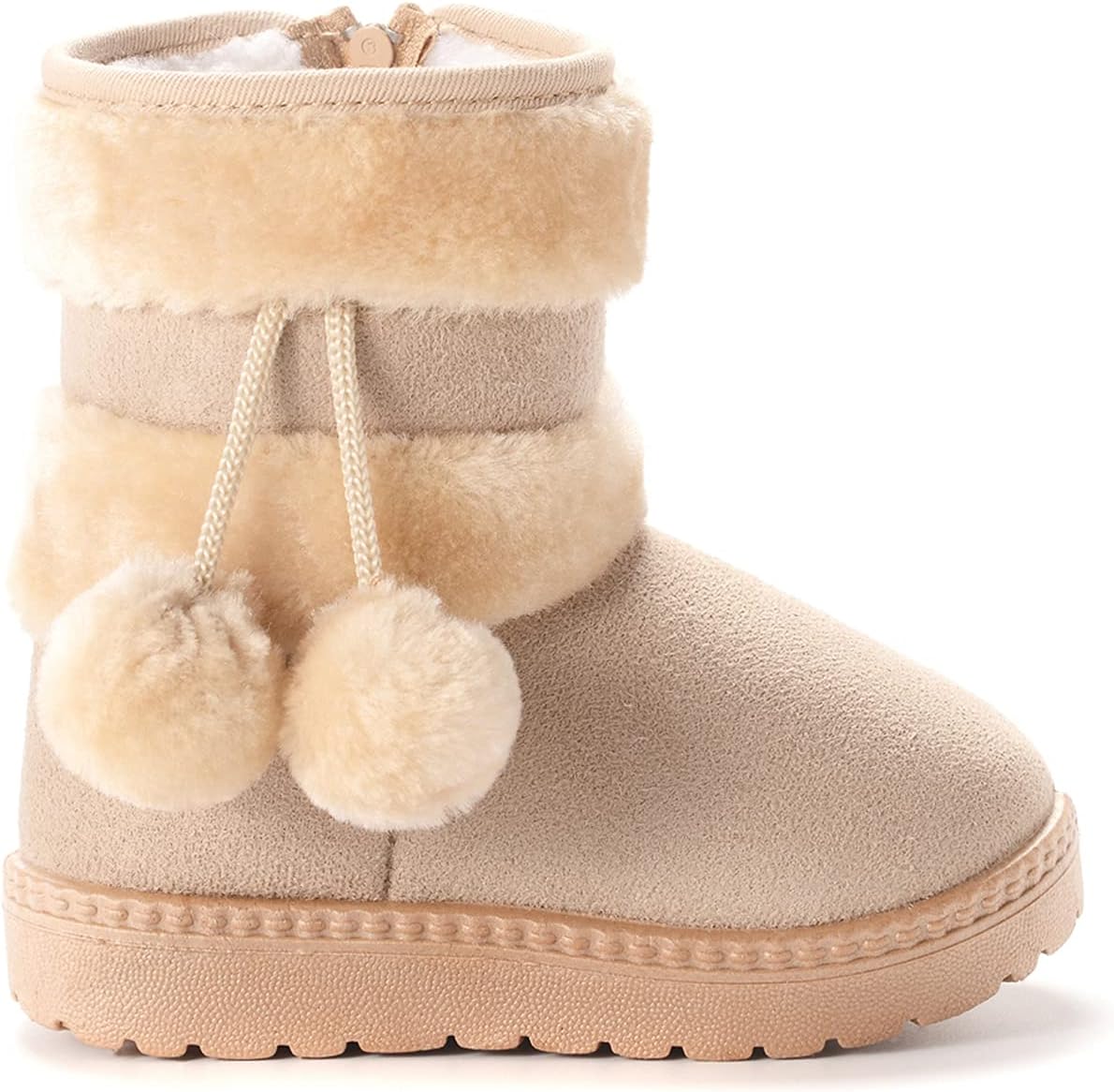 Girls Boys Warm Winter Boots Kids Outdoor Snow Boots(Toddler/Little Kid) image 4