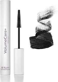 Rumi Cosmetiques VolumeCare+ Mascara For Older Women - Extreme Length and Volume 2-in-1 Formula - No Clumps, Long-Wearing,...