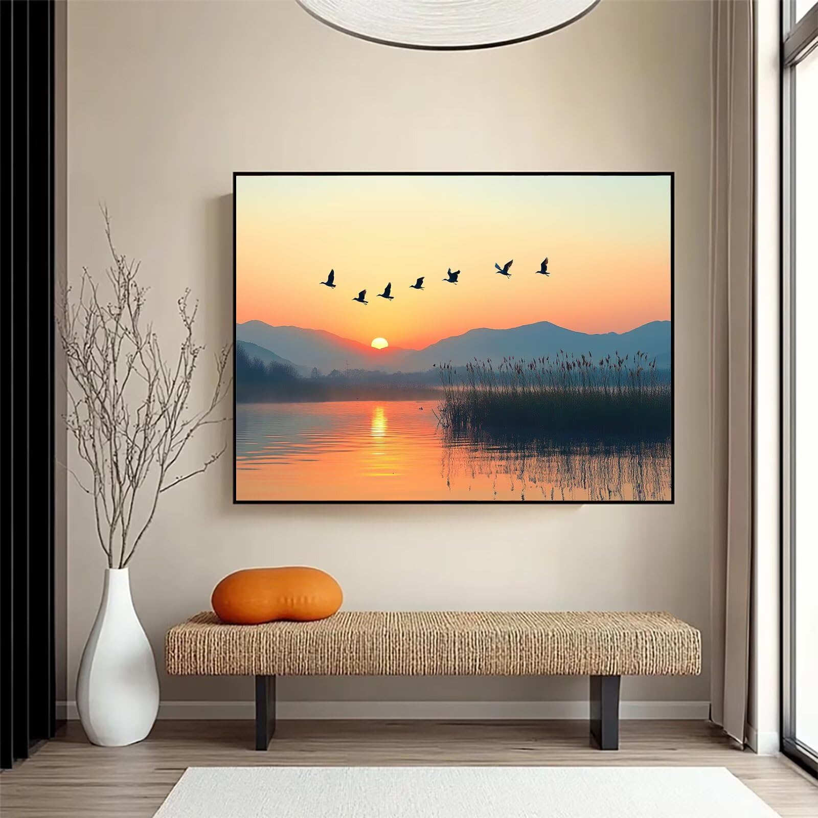 Diamond Painting See, 5D Runder Diamond Painting Erwachsene 70x90cm qw1-605