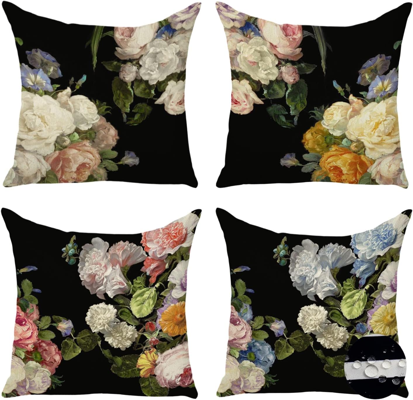 Yelolyio Uganda-Kissenbezug - Baumwoll-Leinen Überzug Für Couch & Wohnzimmer