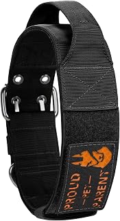 OneTigris 2 Inch Wide Tactical Collar with Handle