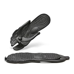 Portable Foldable EVA Flip Flops Unisex Non-Slip Lightweight Flexible Water-Resistant Quick-Dry Travel Hotel Beach Swimming Indoor Outdoor Slippers