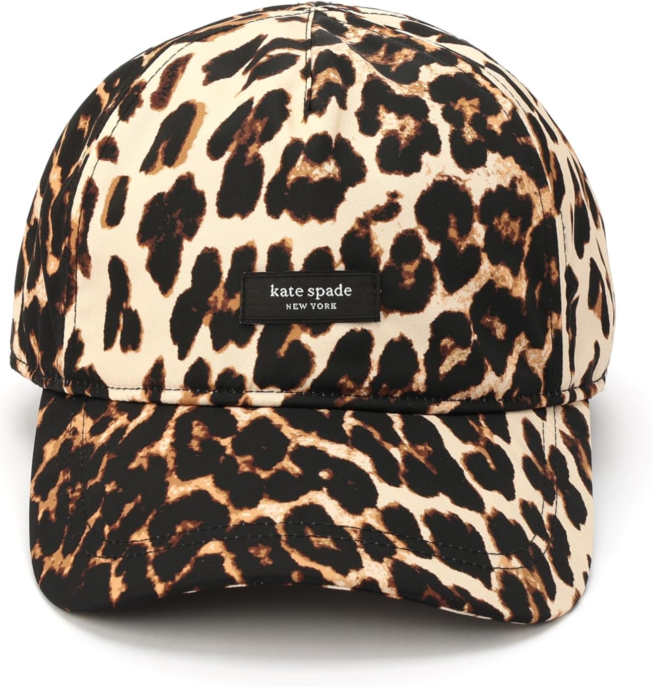 kate spade new york Downtown Leopard Nylon Cap