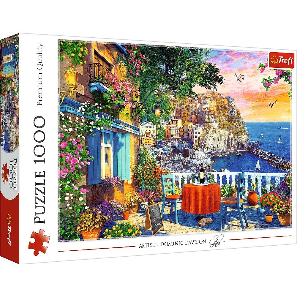 Trefl - View of Cinque Terre - Puzzle 1000 Pieces - DIY Jigsaw