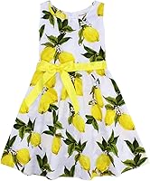 Vista 86 de Vestido de verano para niña, de algodón, con diseño floral