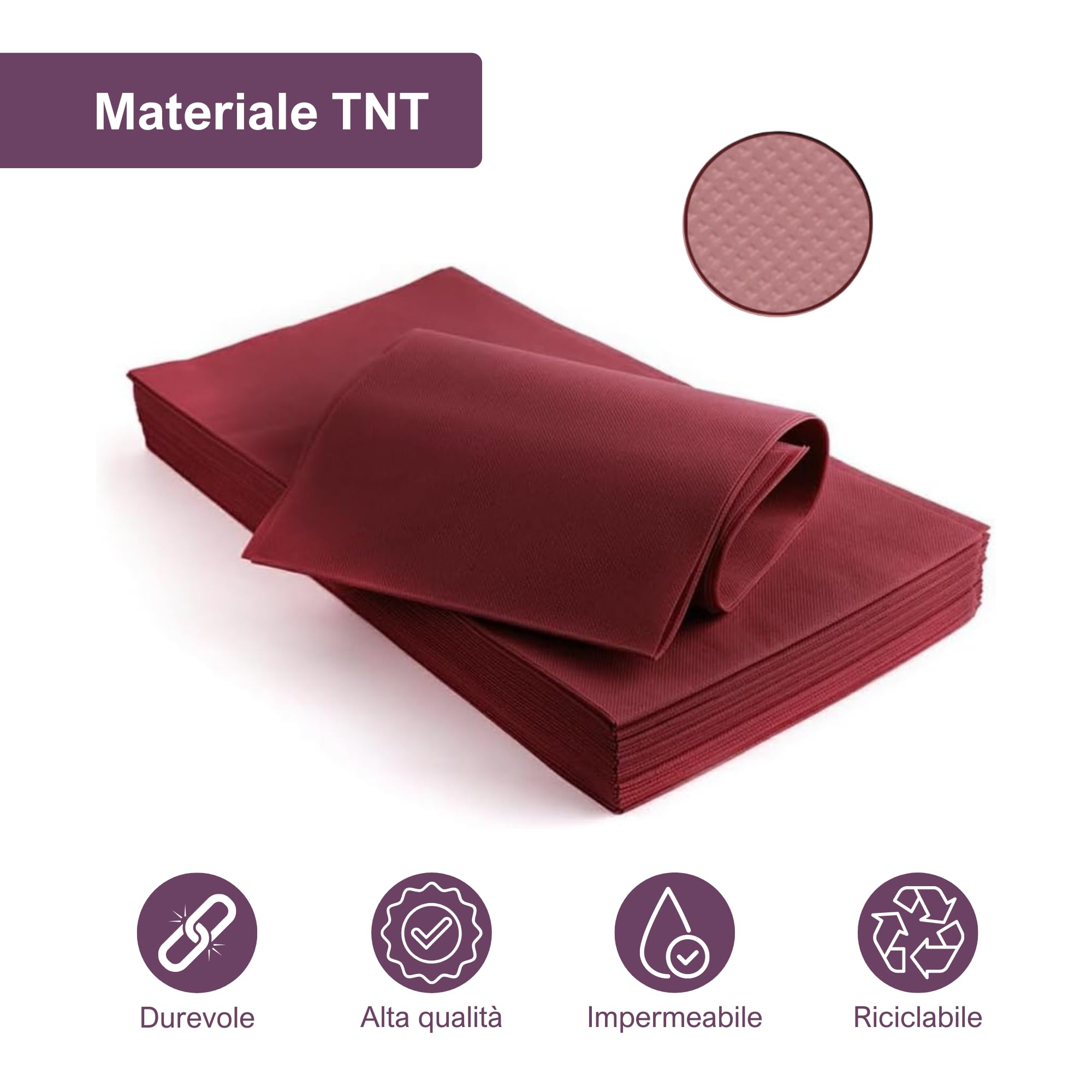 Rouleaux Nappe Jetable TNT MAQA – 12 Rouleaux, Prédécoupe 0,3m – Pour Fête, Jardin, événements - 3