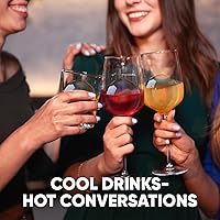 Vista 5 de Berlinzo Molde para hacer bolas de hielo transparentes de alta calidad, 8 bolas de hielo grandes de 2.4 pulgadas para whisky, cócteles y bourbon