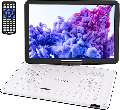 Amazon 21新機種 ポータブルdvdプレーヤー 17 9型 Boifun 15 6インチ Cdプレーヤー 超大画面 高画質液晶 高音質内蔵ダブルスピーカ 5000mah充電バッテリー 5 5 6時間超長再生 高耐久性 270 回転 前後180 反転 リージョンフリー Tv同期可能 Cprm Usb Sdカード対応 Amazon 21新機種 ポータブルdvdプレーヤー 17 9型 Boifun 15 6インチ Cdプレーヤー 超大画面 高画質液晶 高音質内蔵ダブルスピーカ 5000mah充電バッテリー 5 5 6時間超長再生 高耐久性 270 回転 前後180 反転 リージョンフリー Tv同期可能 Cprm Usb Sdカード対応