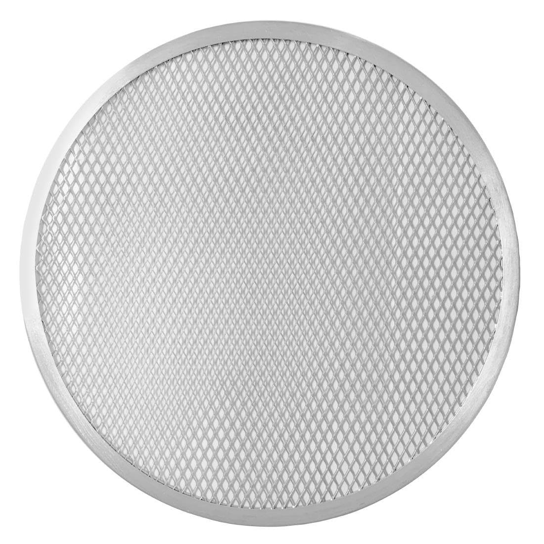 Vogue Silver Aluminium Pizza Screen 12In