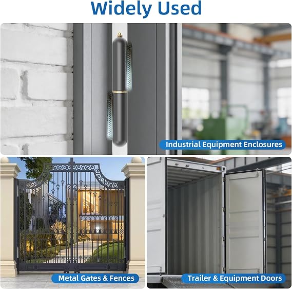 Weld On Hinges,4 Pack 3 Inch Heavy Duty Weldable Hinges with Grease Fitting