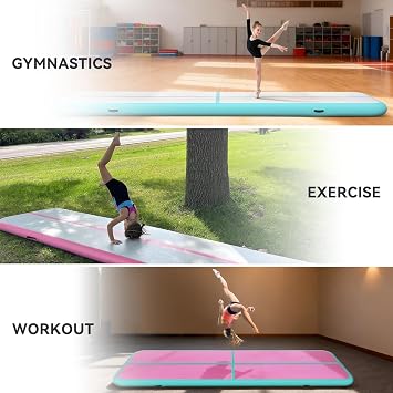 Inflatable Air Gymnastics Tumbling Mat 6ft 10ft 13ft 16ft 20ft