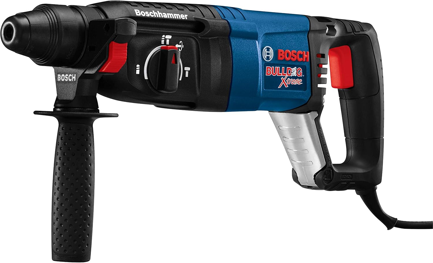 BOSCH 11255VSR Bulldog Xtreme 8 Amp 1 Inch Corded Variable Speed SDS-Plus Concrete/Masonry Rotary Hammer