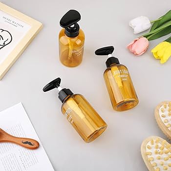 Amazon｜Segbeauty シャンプーボトル ディスペンサー 黄色 300ml