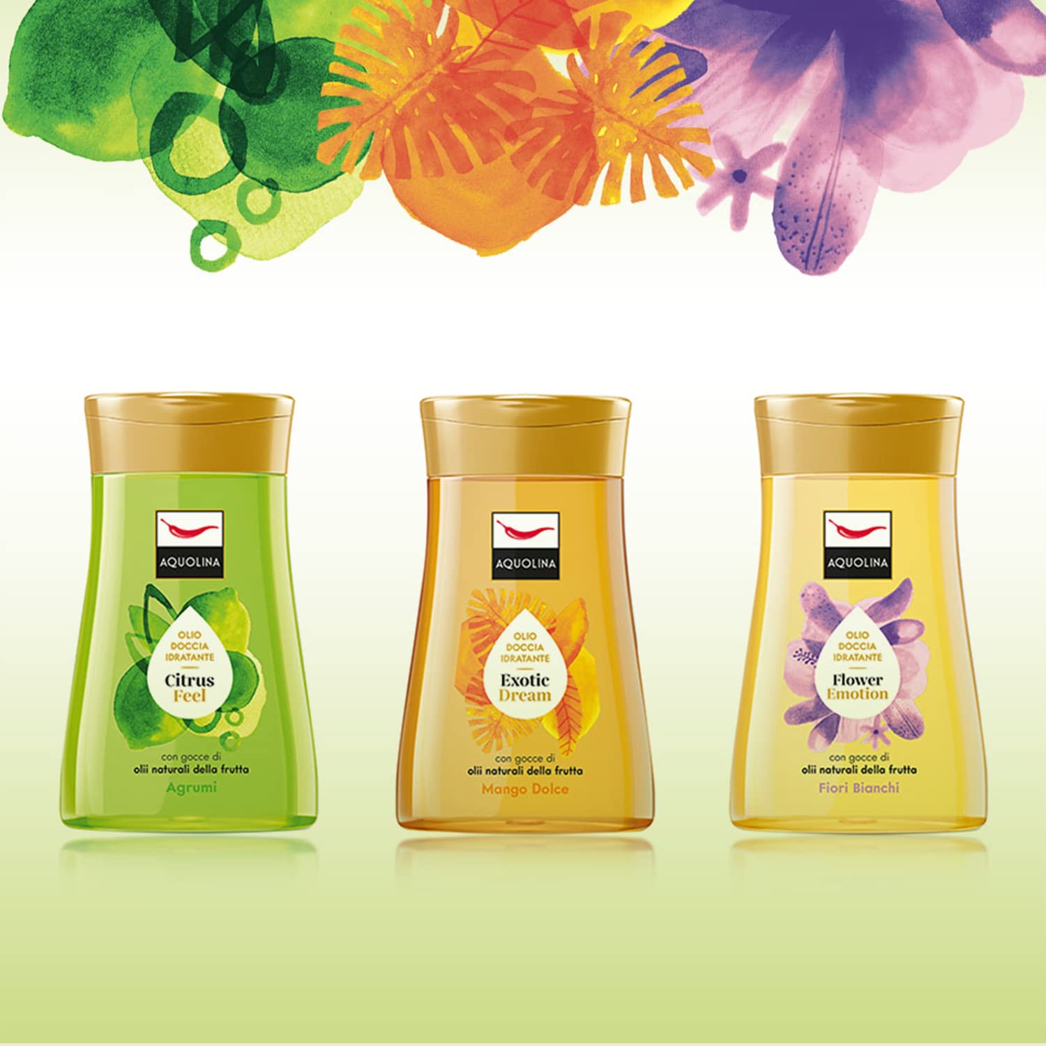 Aquolina Olej nawilżający Exotic Dream z naturalnymi olejkami - 200 ml