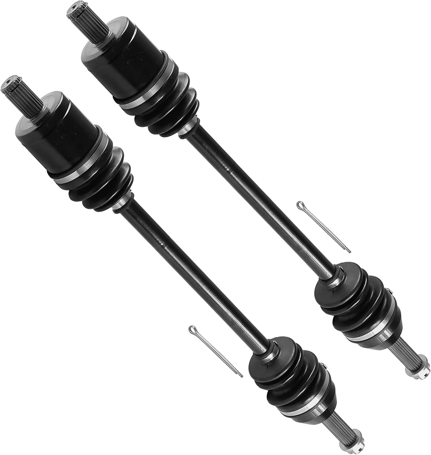 Caltric Front Left and Right Complete Cv Joint Axles Compatible with Polaris Ranger Xp 700 4X4 2008