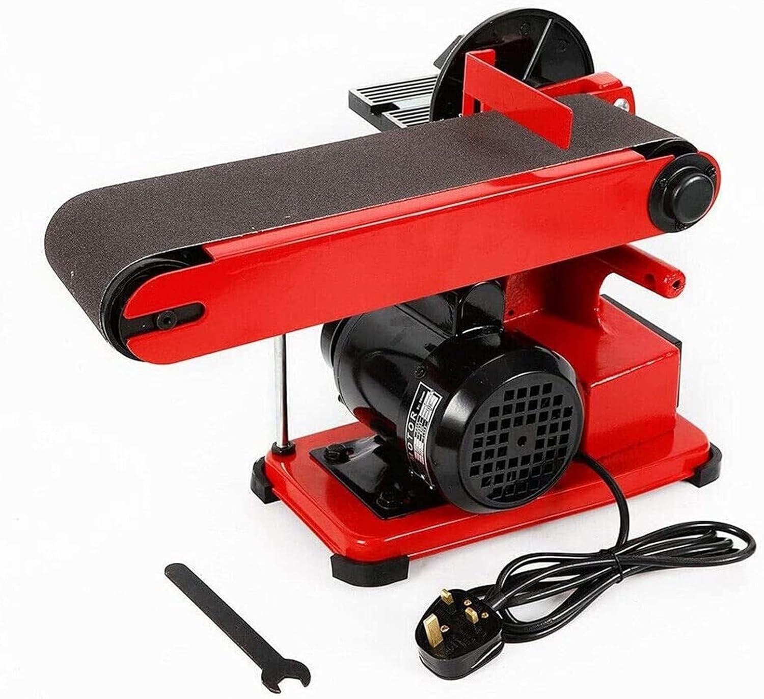 Disc Sander Bench Sander 1/2hp Sander 6 Inch Bench Belt Disc Sander Electric Bench Belt And Disc Sander Grinder Kit For Woodworking 350W