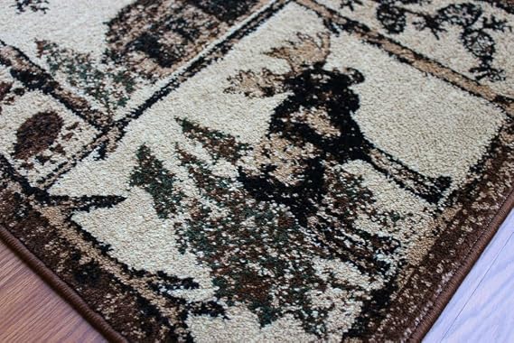 YHSF Cabin Style Area Rug 362-2ft x 3ft2in (Rectangular)