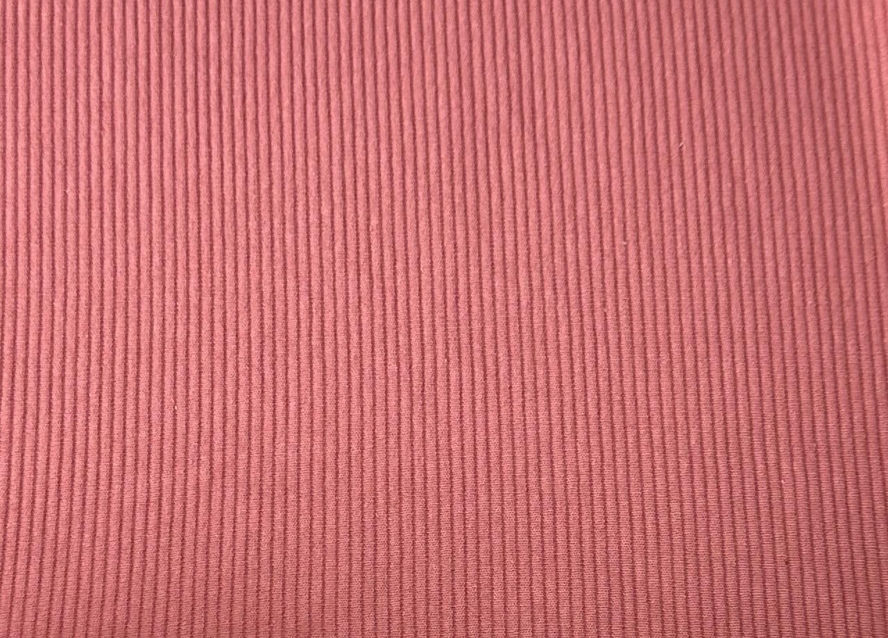 BIANCHERIAWEB Copridivano Sofà Elasticizzato Tinta Unita Smile Tessuto Millerighe 4 Posti Rosa Antico