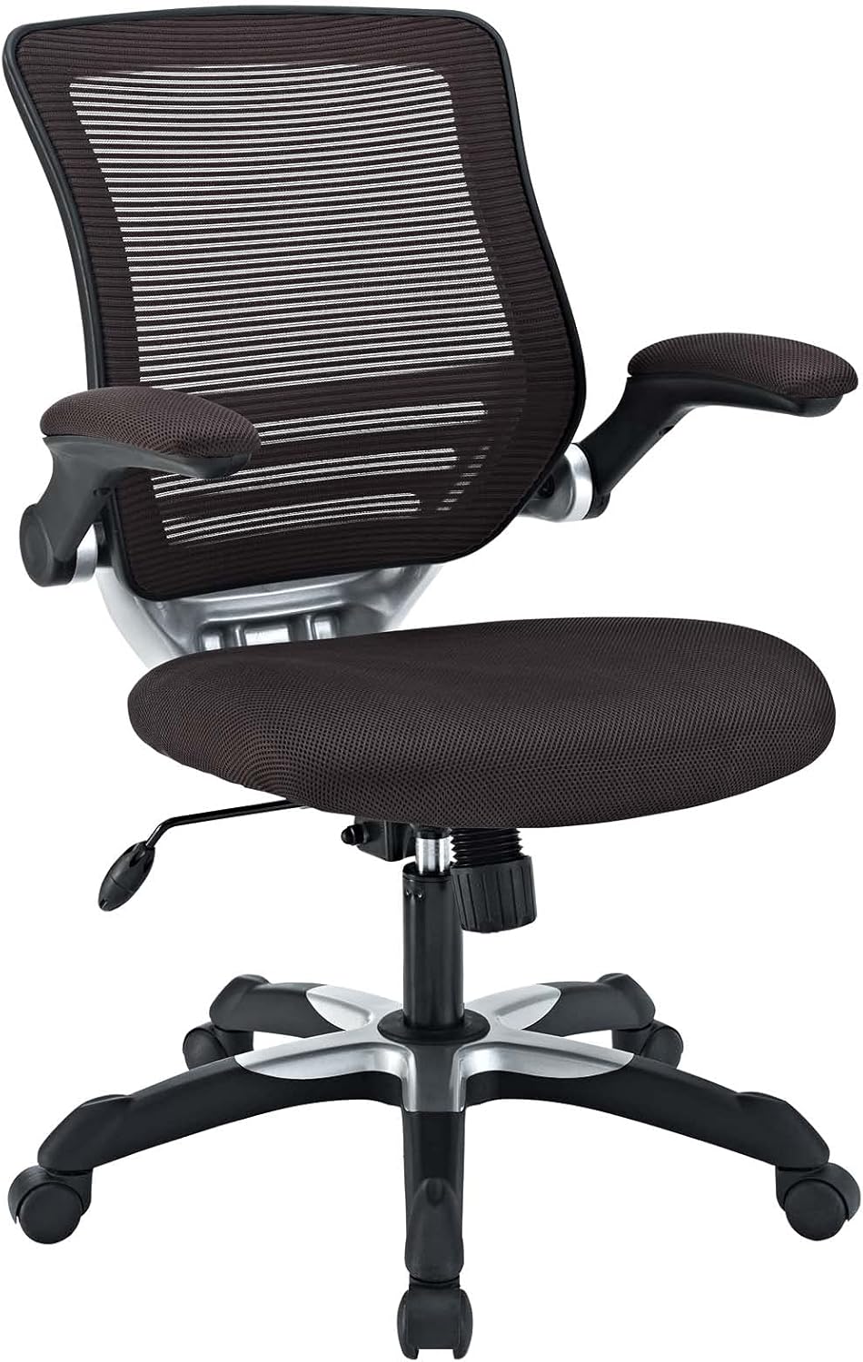 Modway Edge Mesh Back and Mesh Seat Office Chair In Black