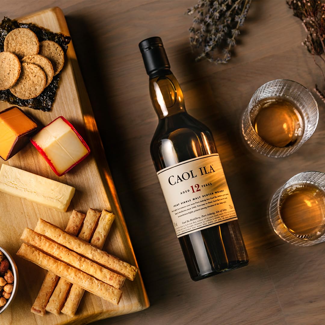 Caol Ila 12 Ans, Whisky Single Malt, 70cl Sous Étui