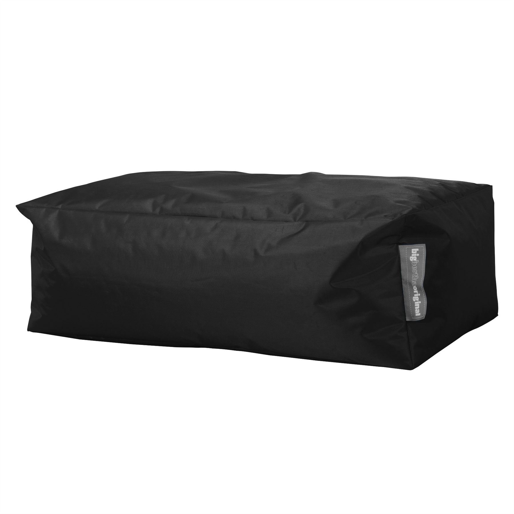 Big Bertha OriginalIndoor & Outdoor - Bean Bag Footstool - Large - Black
