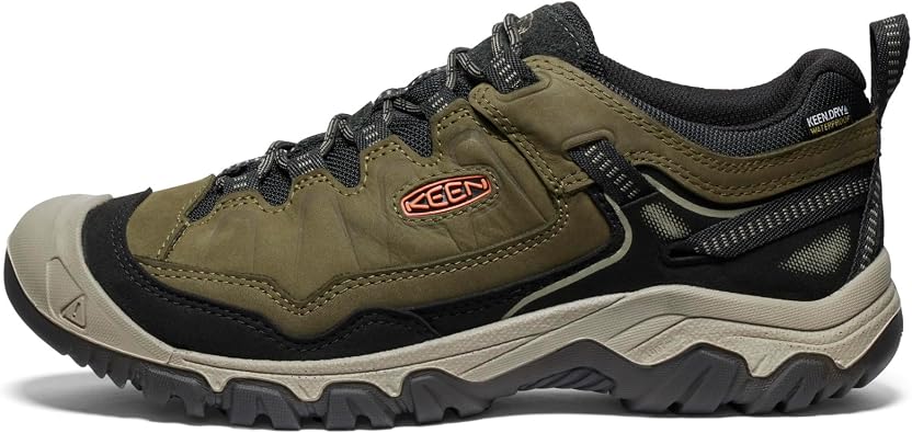 KEEN Men's Targhee 4 Low Height Durable Comfortable Waterproof Hiking Shoes