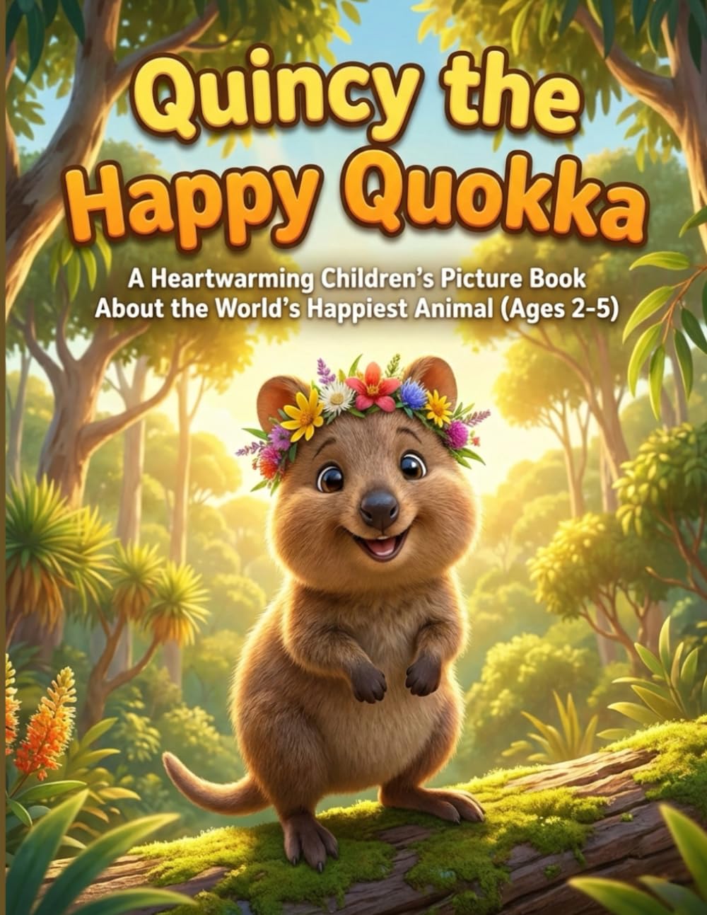 Quincy the Happy Quokka: A Heartwarming Children’s Picture Book About the World’s Happiest Animal (Ages 2-5)