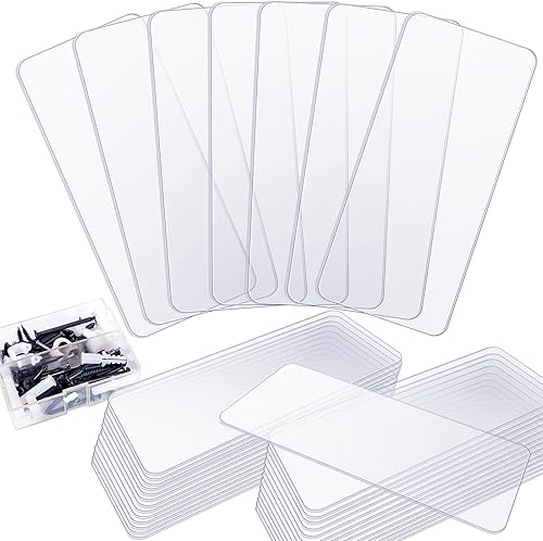 Divisores de 4.25 x 2 pulgadas para almacenamiento de plástico, divisores de gabinete para contenedores de almacenamiento, divisores de cajones de