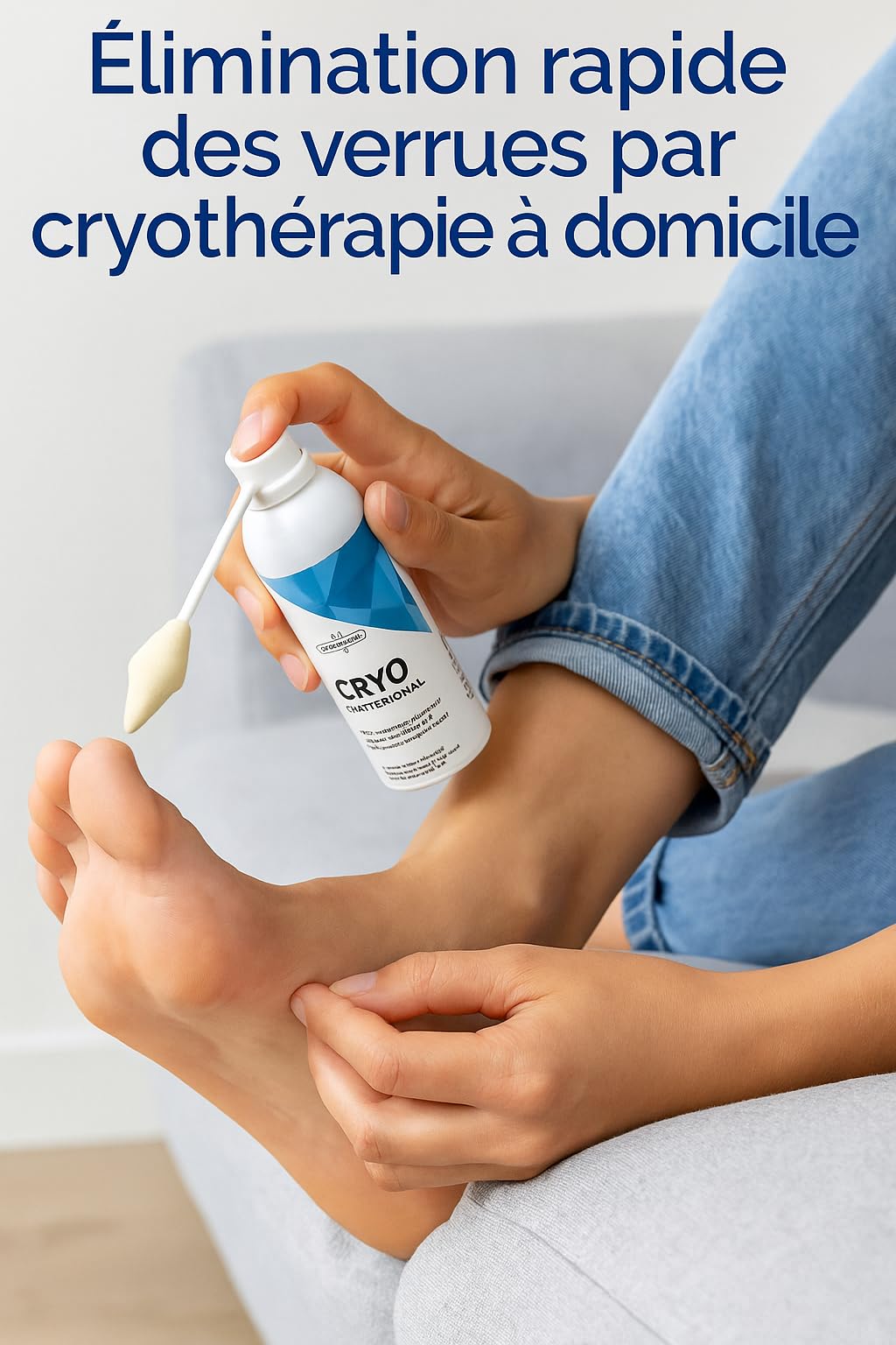 Utermöhlen Cryothérapie Verrues Aérosol 170 ml 60 Traitements Élimination Verrue Efficace Traitement par Froid