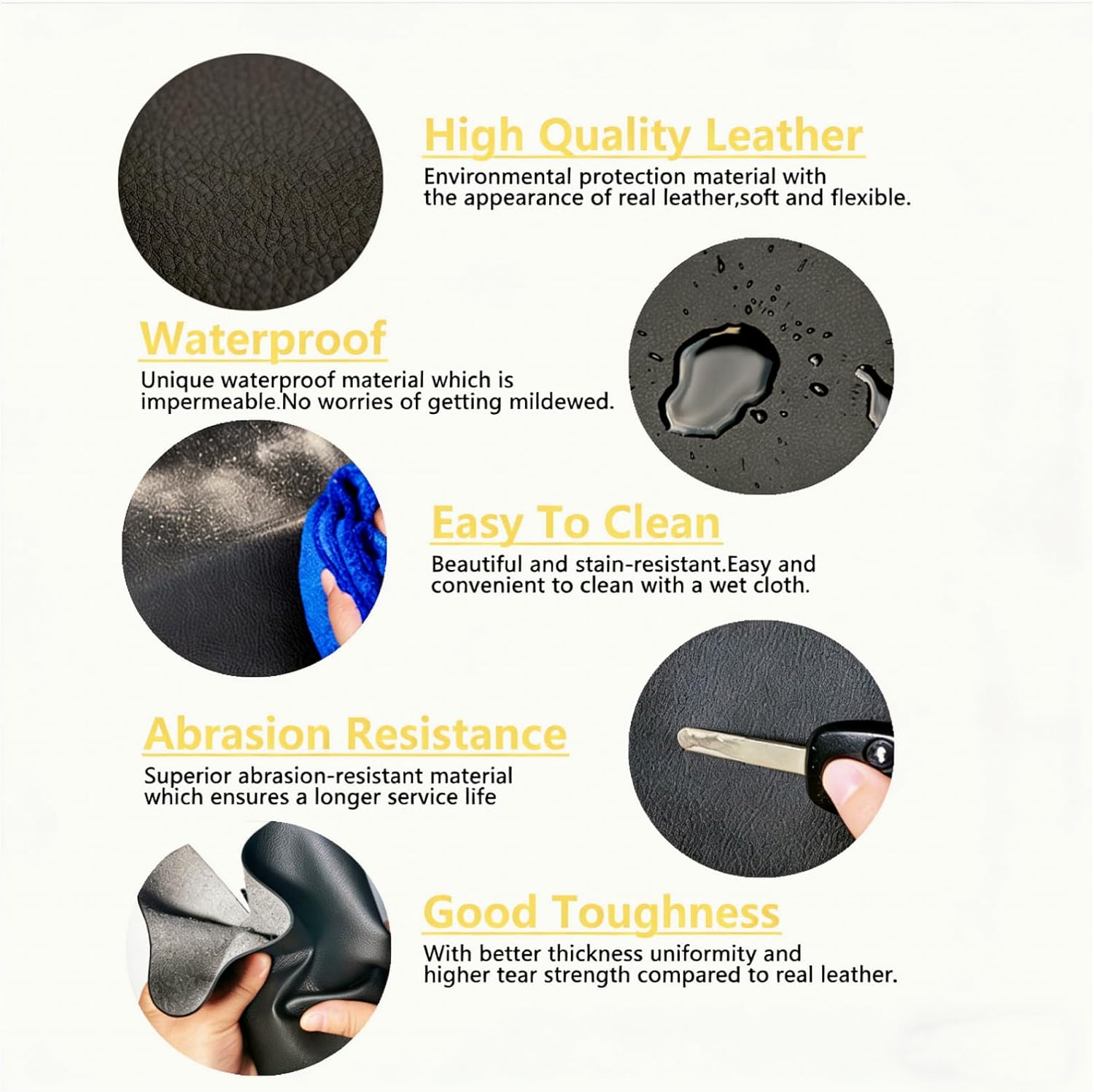 Center Console Cover Compatible with Toyota RAV4 Accessories 2025 2024 2023 2022 2021 2020 2019 Leather Armrest Middle Console Lid Cover Arm Rest Covering Car&Red
