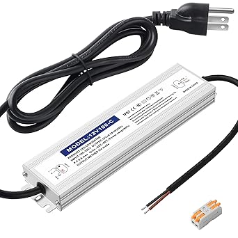 Led driver 100 watts waterproof ip67, 12v dc power supply 8.3a, t…