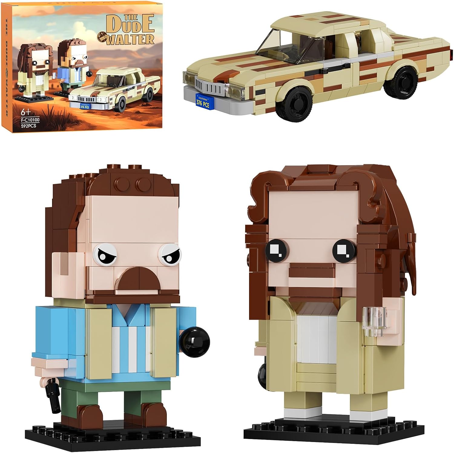 Great Lebowski Building Blocks Set with Car, Famous Nigeria Ubuy