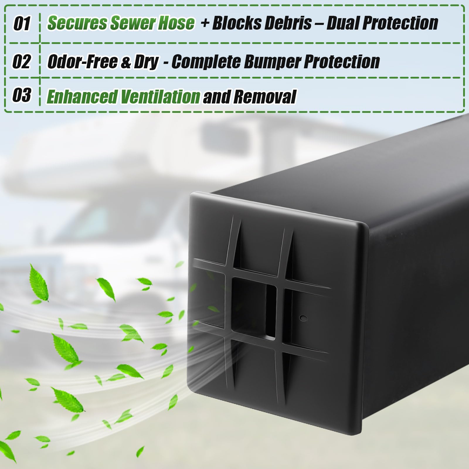 Snapklik.com : RV Bumper End Cap Replacement, Camper Bumper End Caps ...
