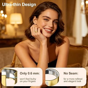 5 Pack Upgraded Ring Covers Compatible with Oura Ring Gen 4/Gen 3, TPU Anti-Scratch Protector Accessories for Oura Ring Cover Case for Women Men, Size 11 (Not for Oura Ring 4 Ceramic)