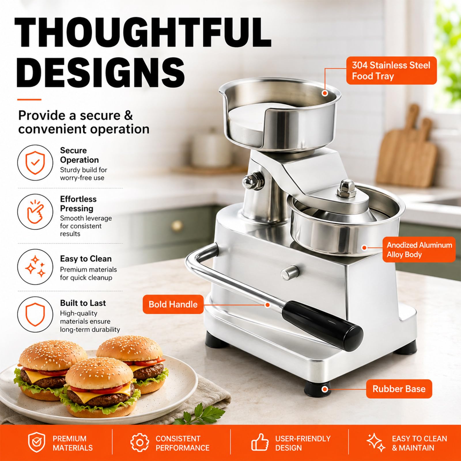 Patty-Maker Gastro – 10/13/15 cm 15cm