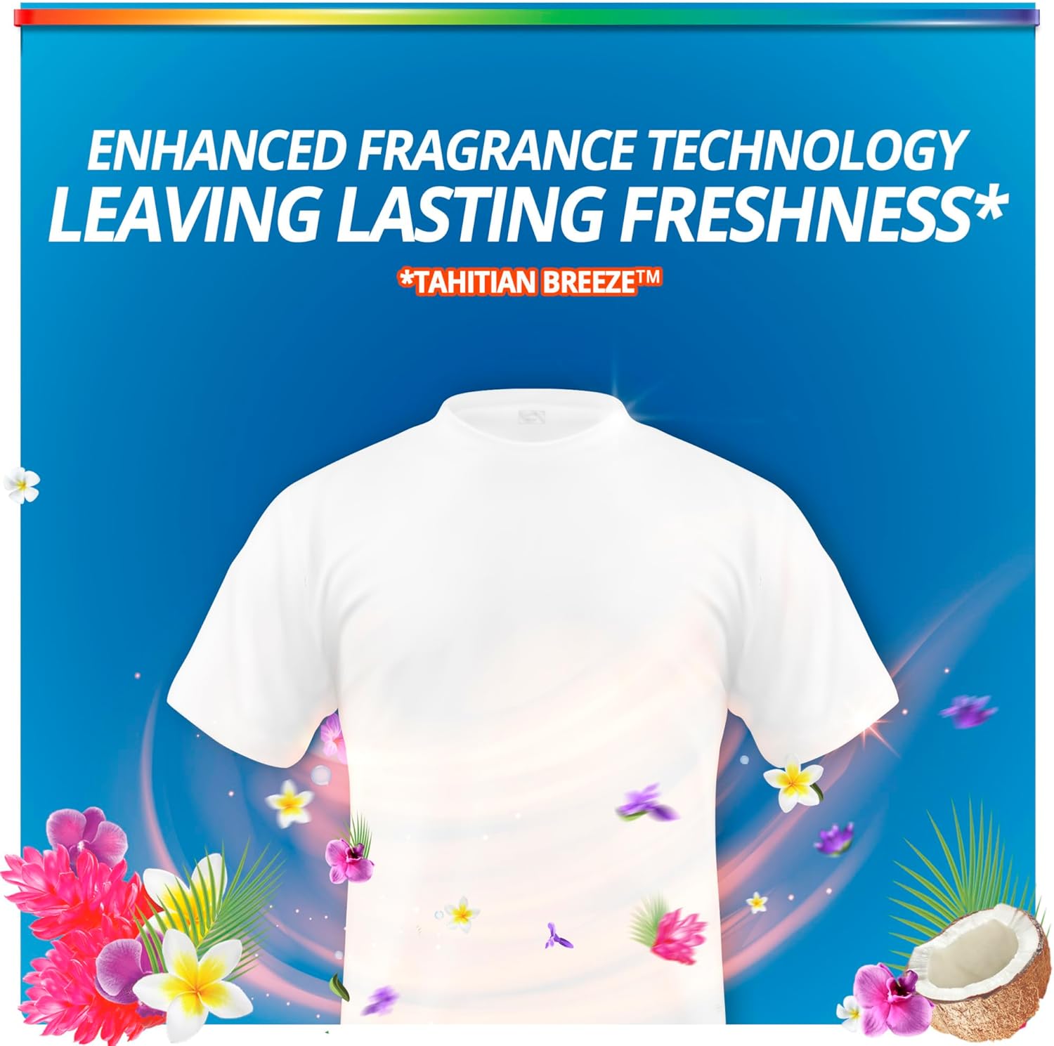 Purex Liquid Laundry Detergent, Tahitian Breeze, 150 oz (100 loads)