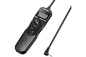 Neewer Intervalometer for Canon - Multi-Function LCD Timer Shutter Release Remote Control
