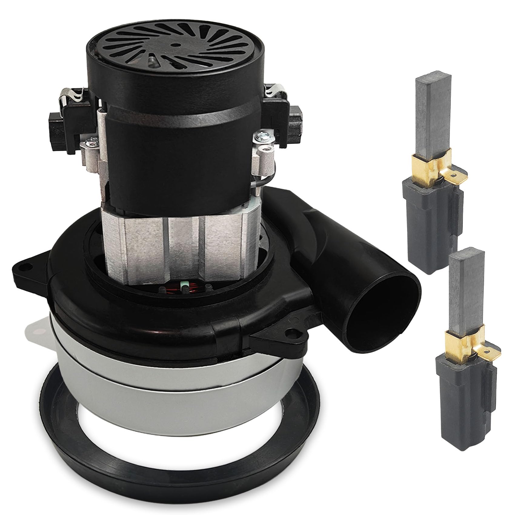 116472-13/116472-00 Vacuum Motor, Electric Vacuums Pump Blower Motor for ametek Lamb, 120V 2-Stage Central Vacuum Motor Blower Replacement for Vacuum