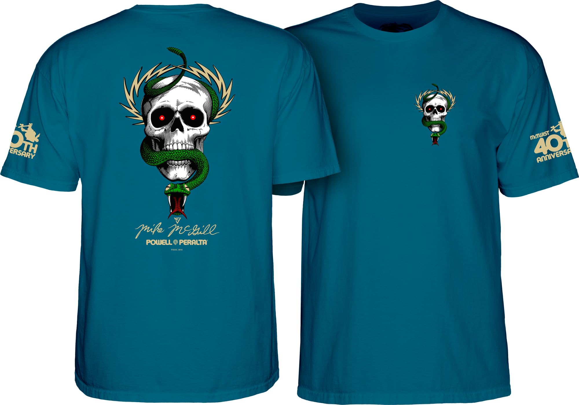 Powell PeraltaPeralta McGill Skull and Snake T-Shirt
