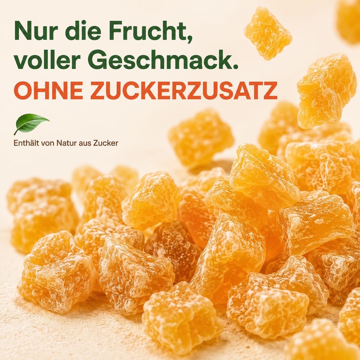 GiDeli Getrocknete Aprikosen 4X5kg Gewürfelt Ohne Zuckerzusatz Für Müsli | hoher Fruchtanteil, klebt nicht dank Reismehl, direkt einsatzbereit, ideal für Müsli, Joghurt und zum Backen