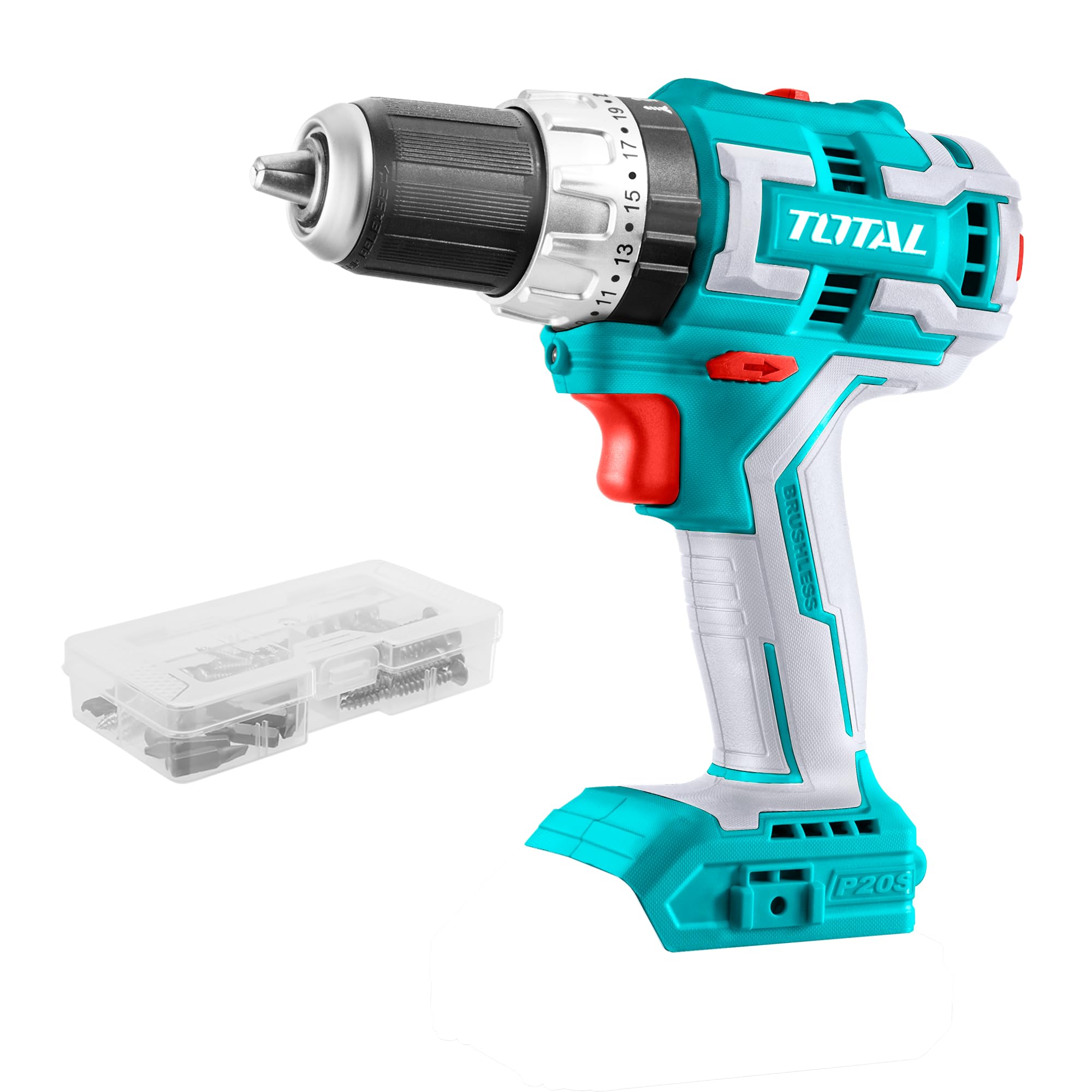 TKCです。 TOTAL Drill Impact 60NM 13mm BL Li-Ion 20V, TIDLI206081 : Amazon