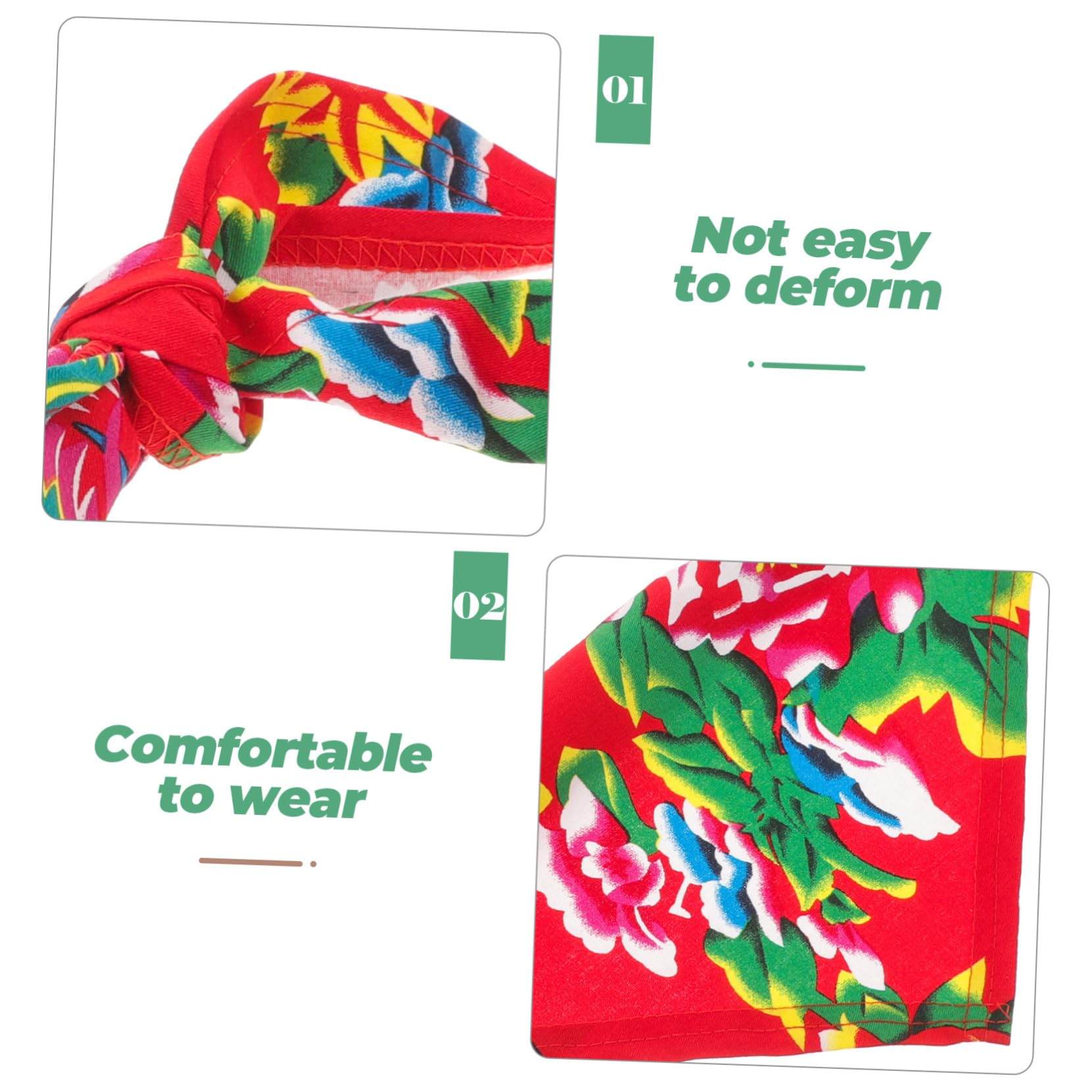 BESPORTBLE 5 Pezzi Sciarpa Da Ciclismo All'Aperto Bandana Per La Testa Comoda Da Ciclismo Bandana Multifunzione Ornamento Per Alla Moda Bandana A Triangolo Per Uomo Ornamenti
