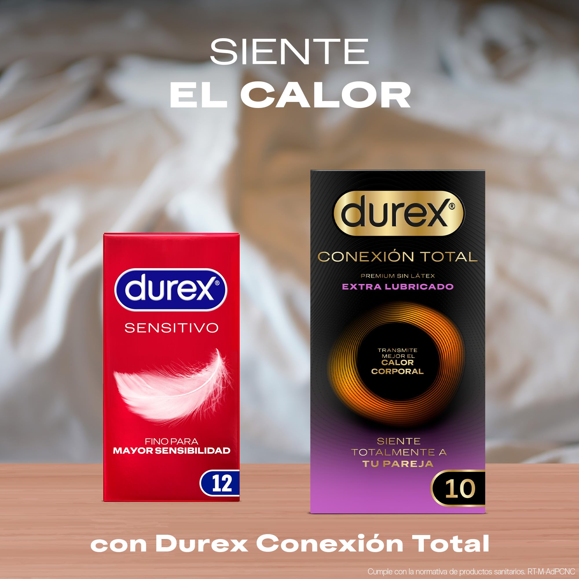 Durex Preservativos Sensitivo Suave, Fino para Mayor Sensibilidad, 12 condones